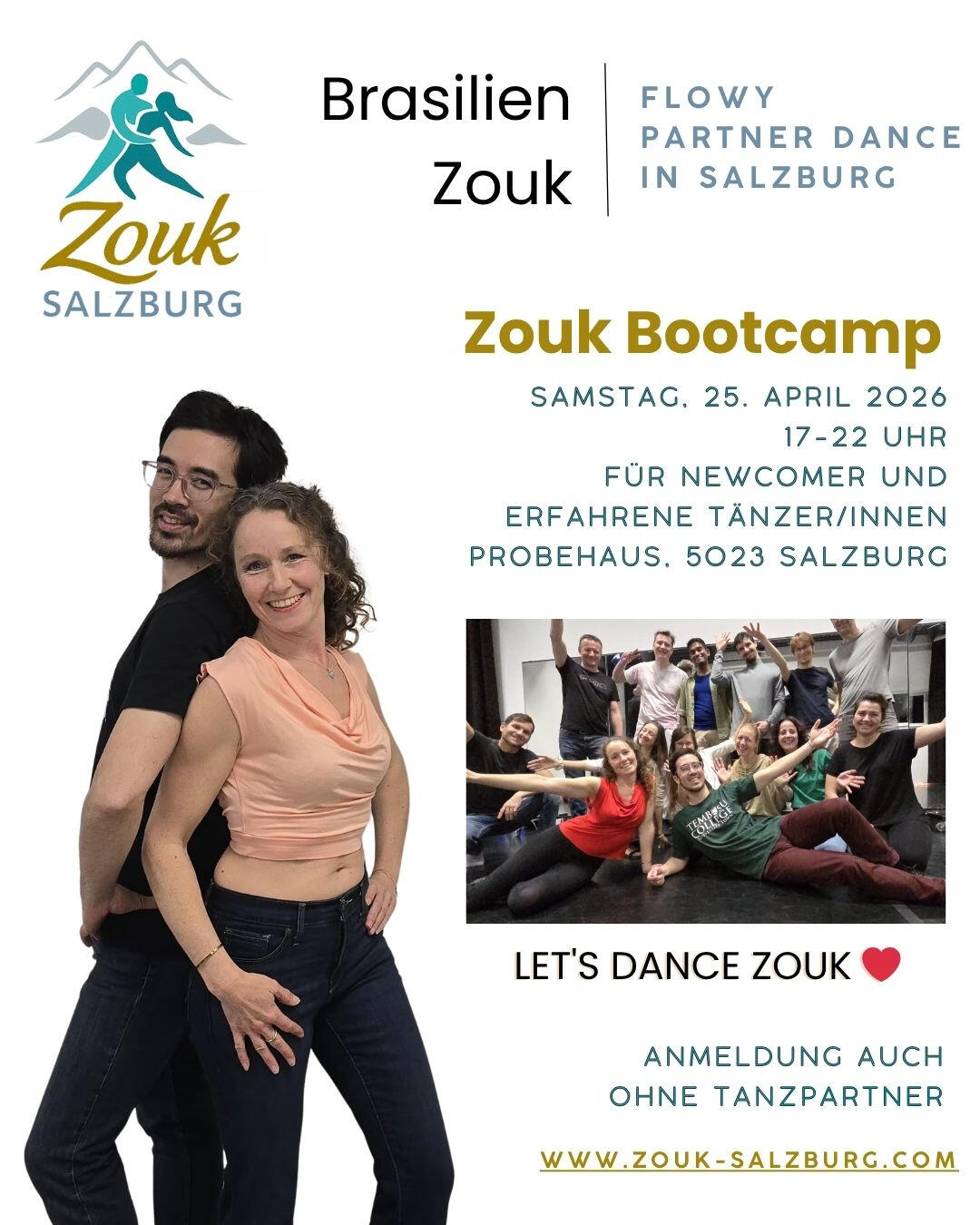 Zouk Bootcamp - April 25th Zouk Bootcamp - April 25th